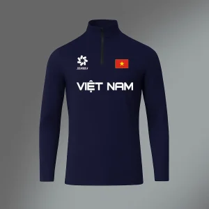 [NHIET-VN] Áo Giữ Nhiệt, Áo Training Cổ Zip VN, Co Giãn – Thoải Mái