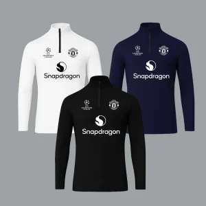 [NHIET-MU] Áo Giữ Nhiệt MU Cổ ZIP, Lót Nỉ dày dặn, ấm áp